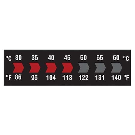 Digi-Sense Reversible 7-Pt Horizontal Temp La, PK 10 09035-51